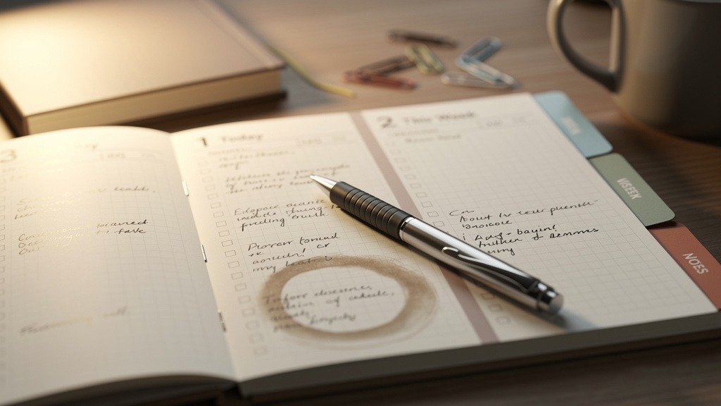 Three-phase implementation timeline on planner