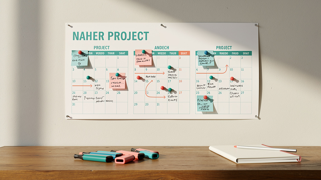Strategic planning calendar for automation rollout