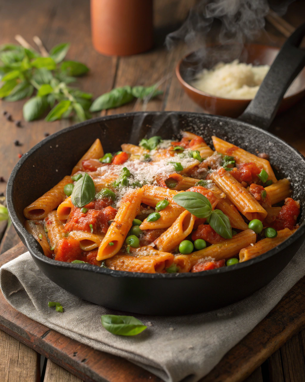 10-Minute Comfort Food Pasta Ingredients