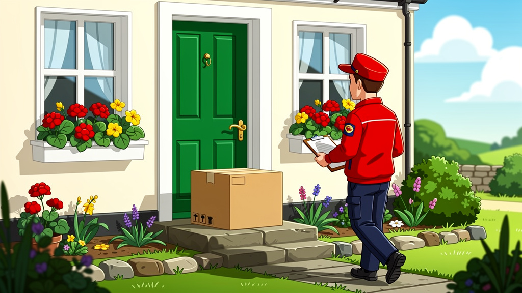 Plain package delivered discreetly to Irish home
