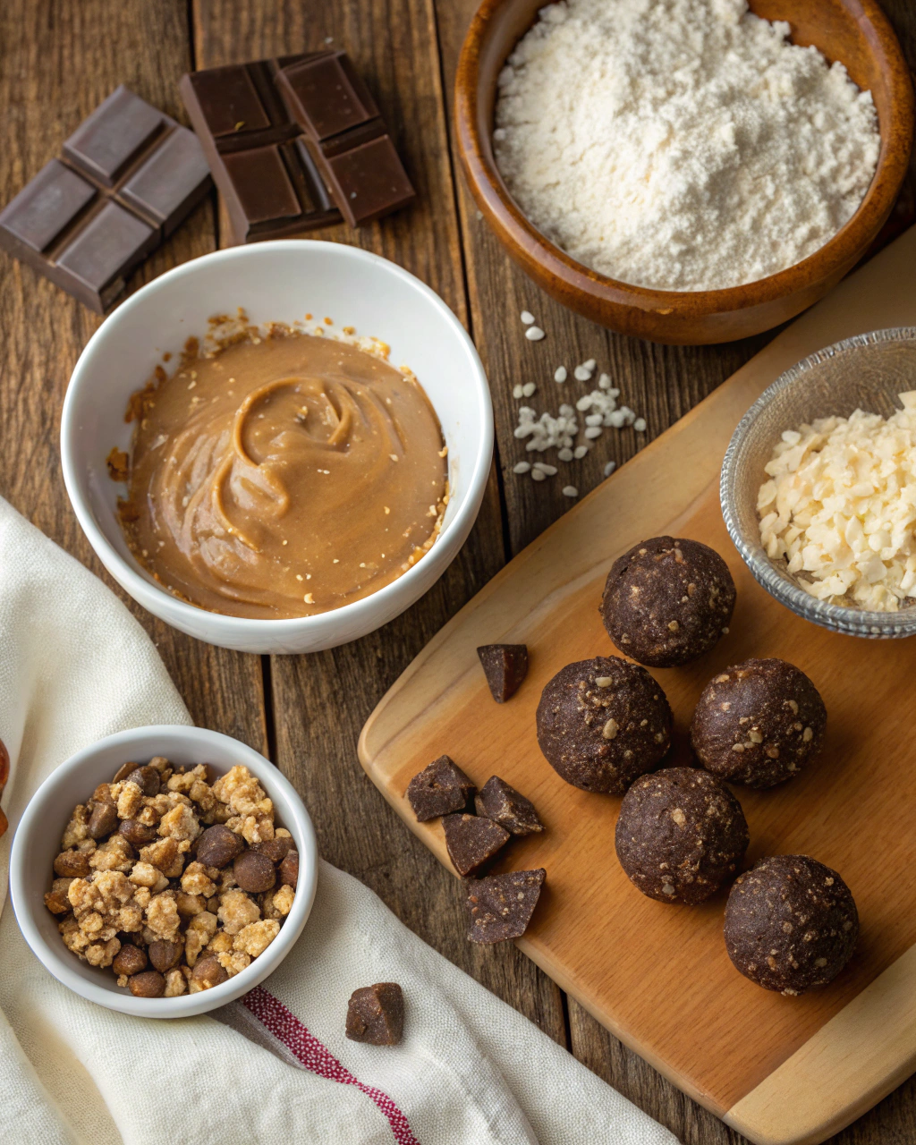 Chocolate Rice Krispie Balls Ingredients