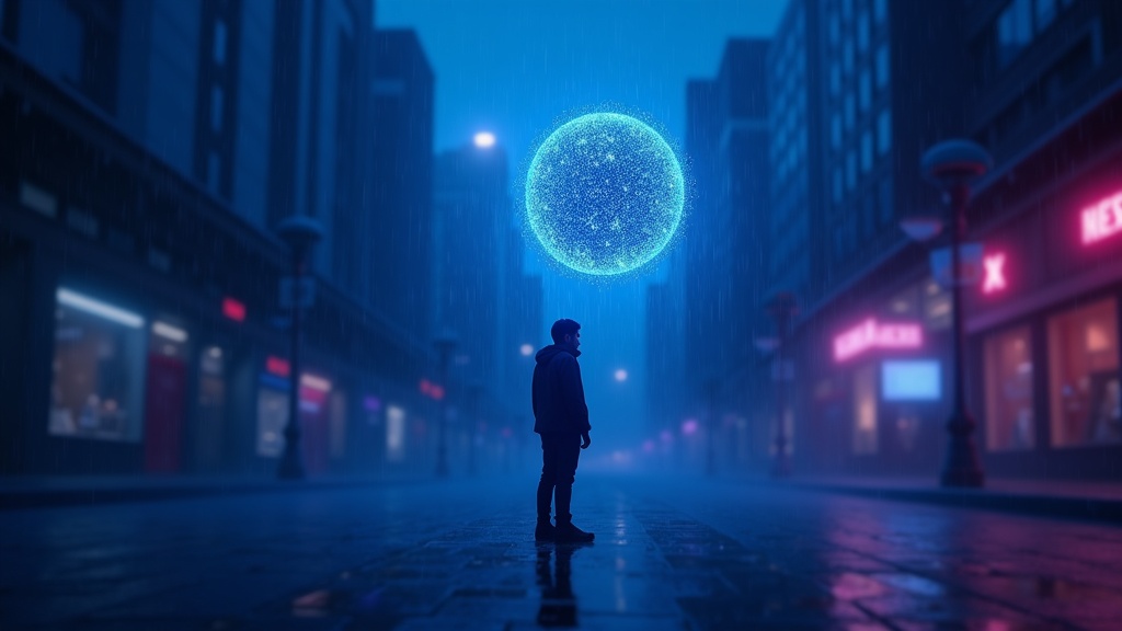 Representación visual de la memoria infinita de ChatGPT con un cerebro digital