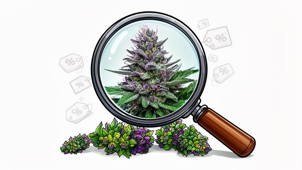 Comparing cannabis bud sizes and quality for best value