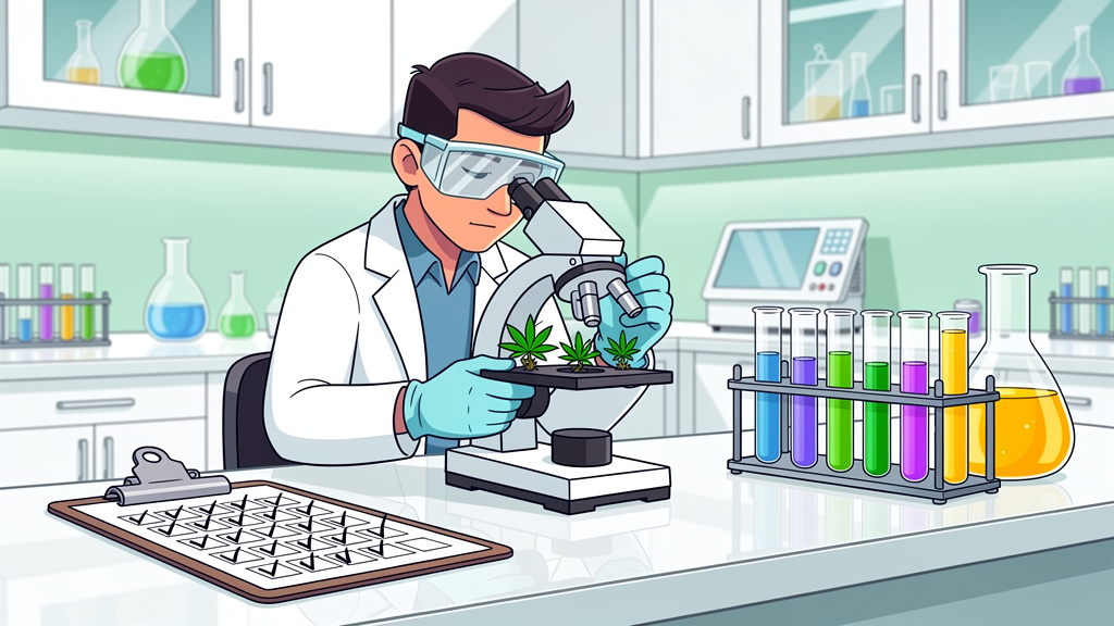 Independent laboratory testing ensures cannabis quality and safety