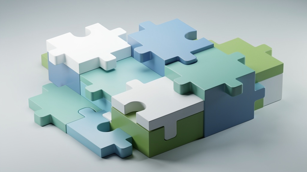 Abstract depiction of healthcare system complexity