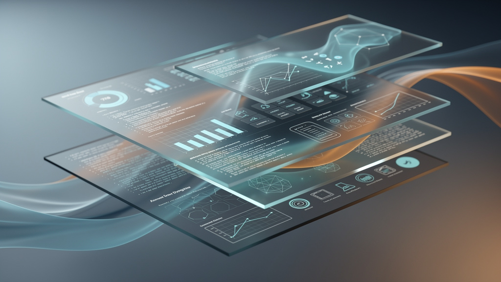 Abstract visualisation of digital study tools working together
