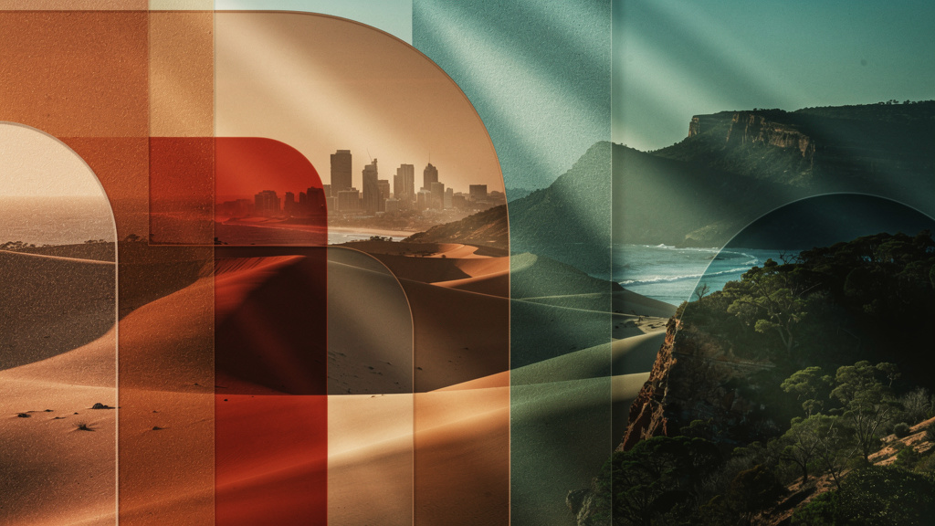 Abstract visualisation of Australian medical employment regions