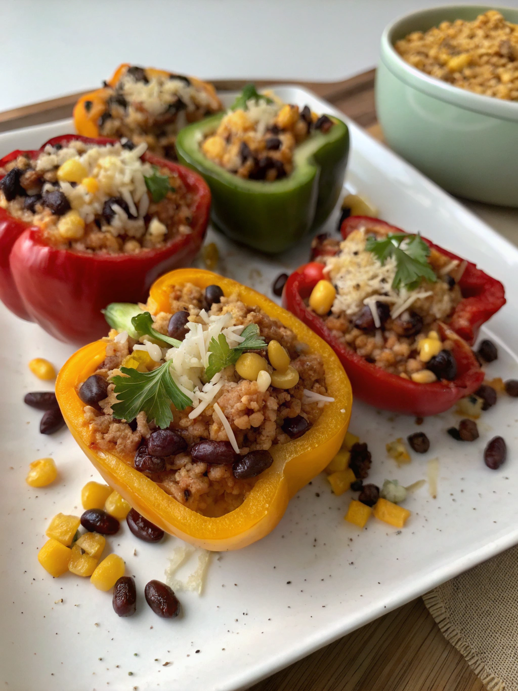 Vegetarian Stuffed Peppers