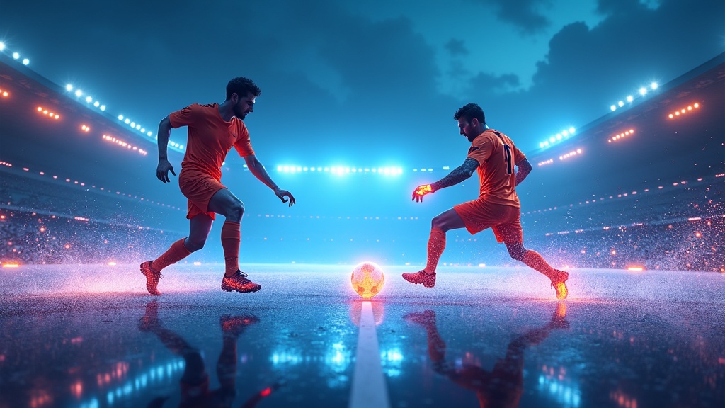 Entorno virtual del estadio La Rosaleda en VS Soccer