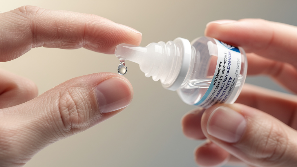 Preservative-free artificial tears providing eye lubrication