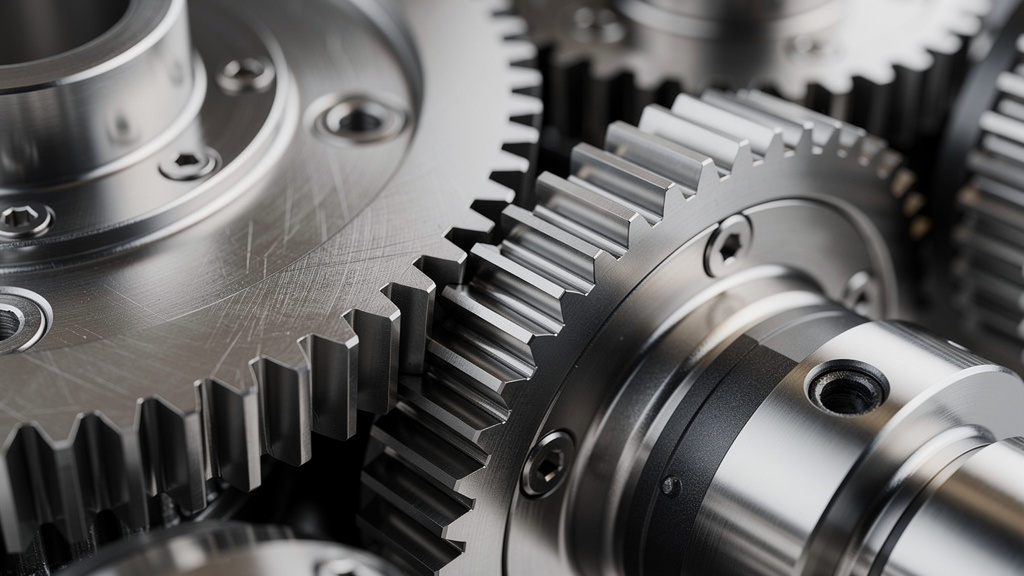 Precision engineered gears representing integrated automation systems and automation standards