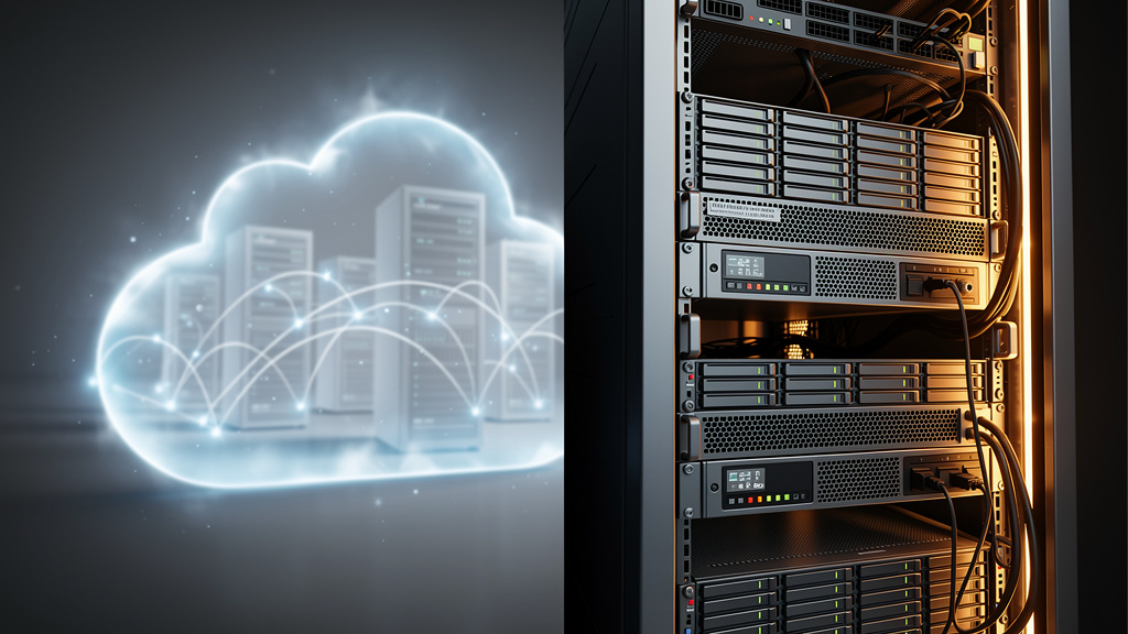 Cloud and self-hosted infrastructure deployment comparison