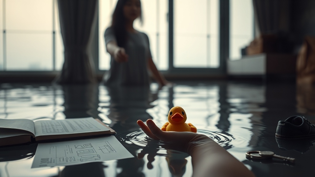 underwater set detail