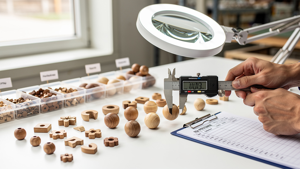 Contrôle qualité des produits en bois de buis