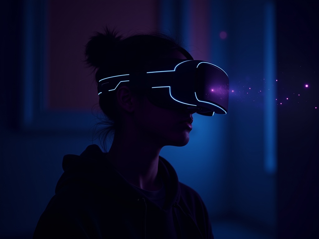 Niña feliz jugando con su PRANITE Perro Robot