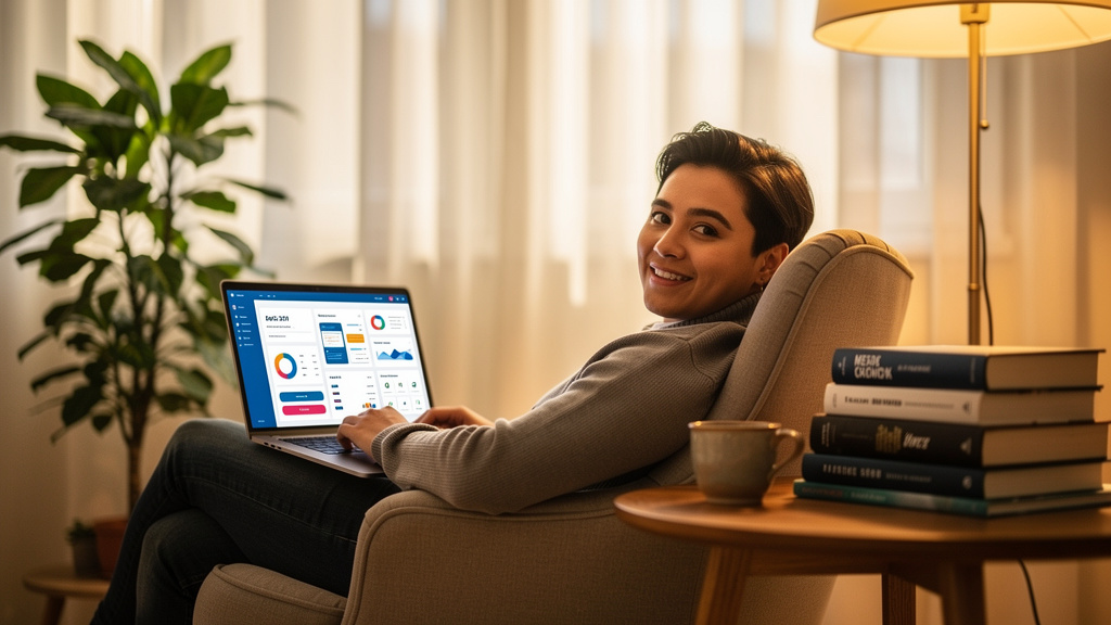 Person learning automation in comfortable home setting