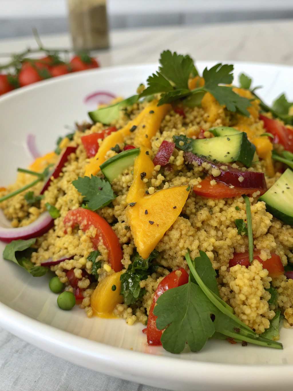 Quinoa Salad With Turmeric