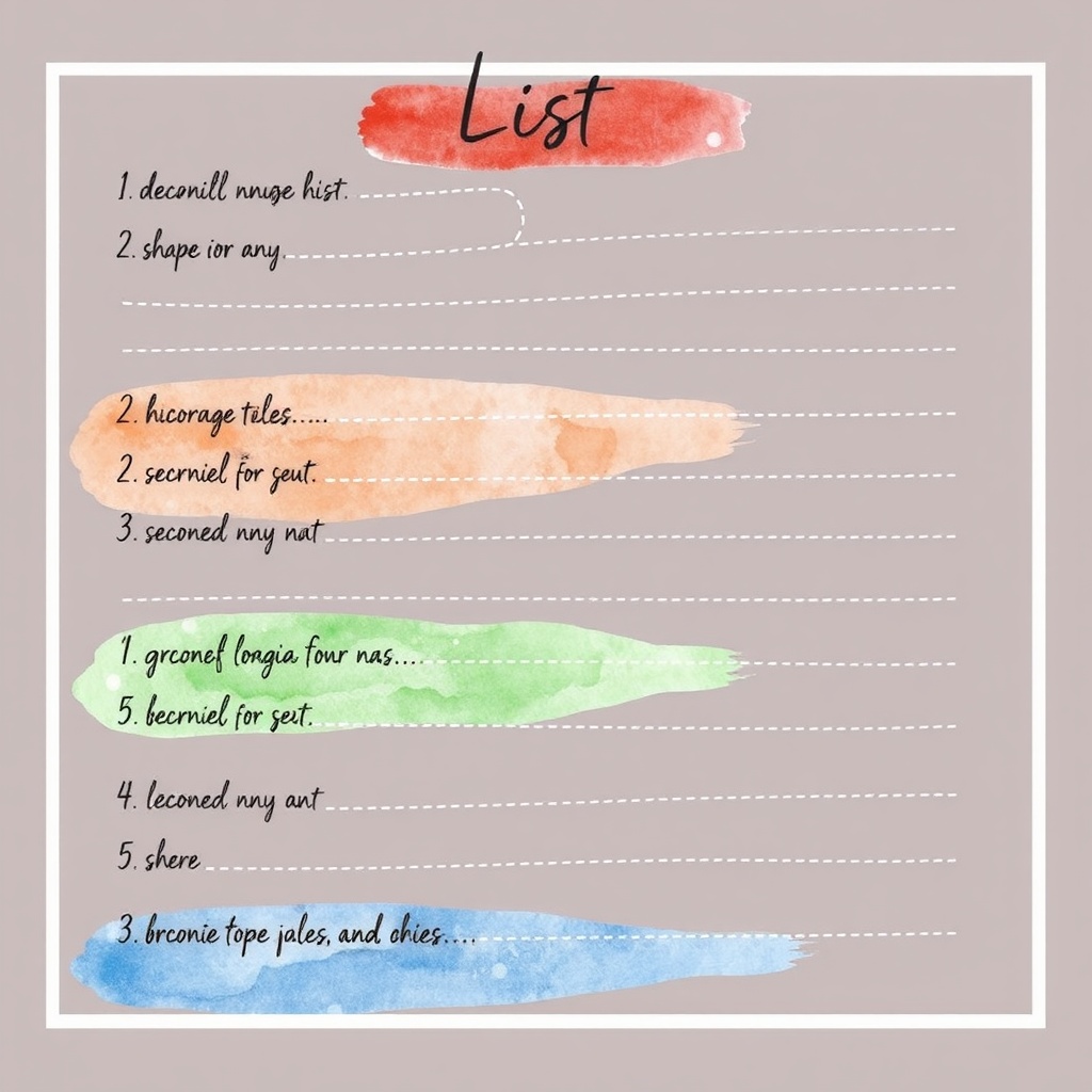 How to Make Effective Lists: Types, Templates & Productivity Tips ...