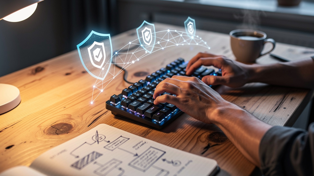 Security automation workflow integration on modern workspace