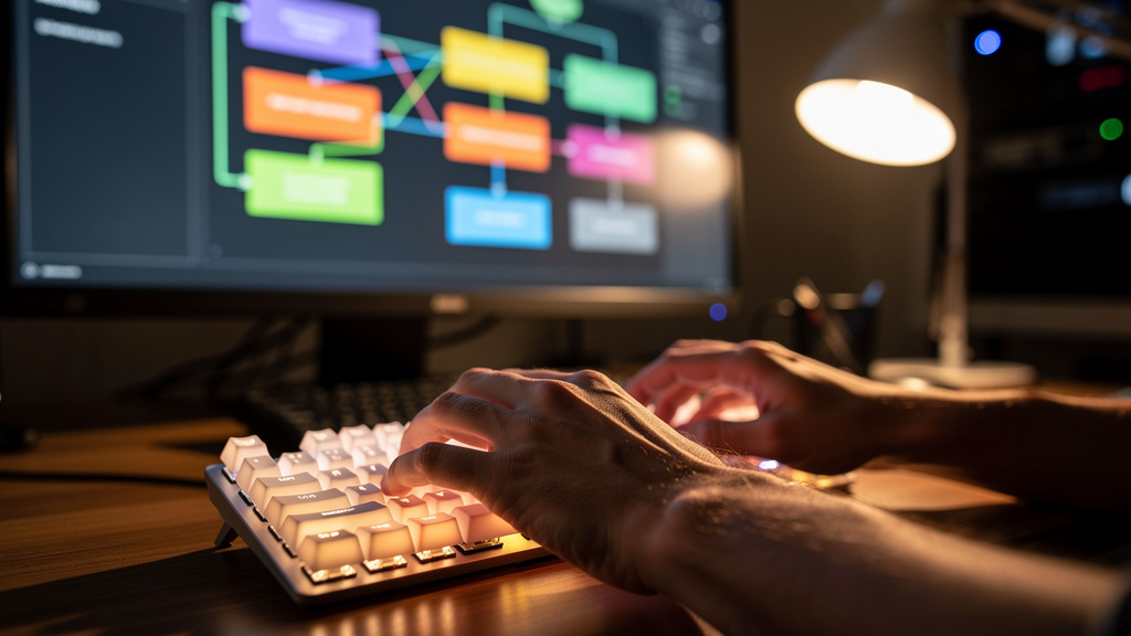 Analyst configuring automated security workflows and playbooks