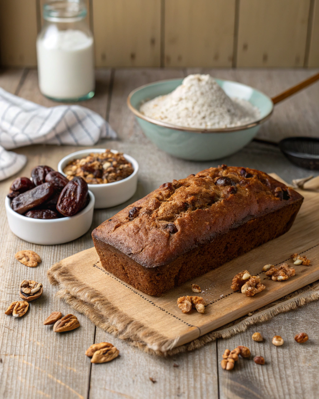 Date Nut Bread Ingredients