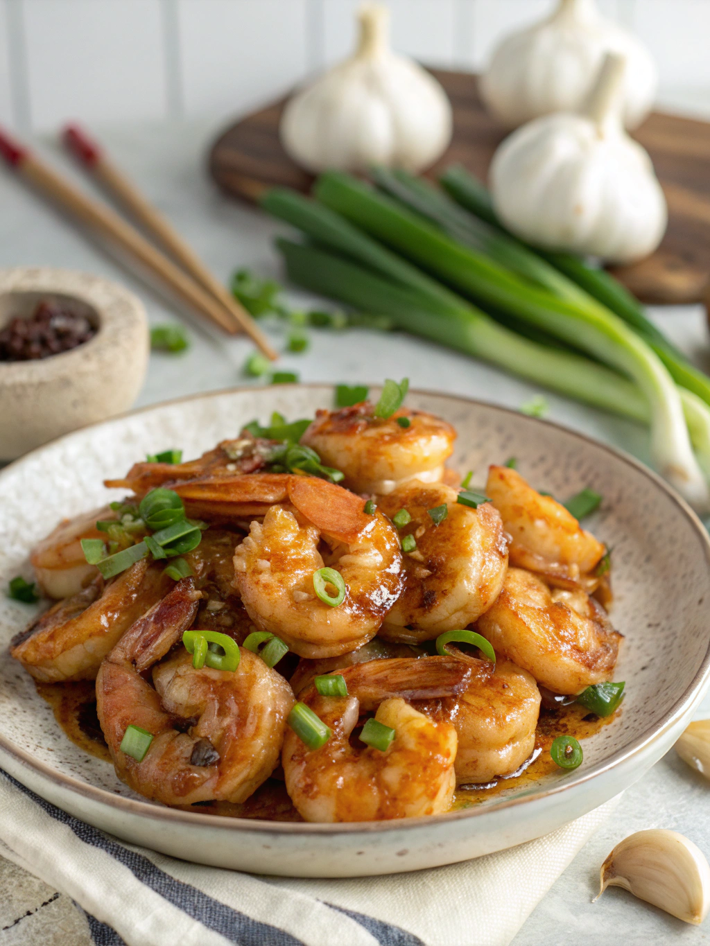 Honey Garlic Shrimp