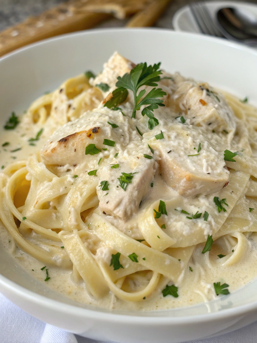 Creamy Boursin Chicken Pasta