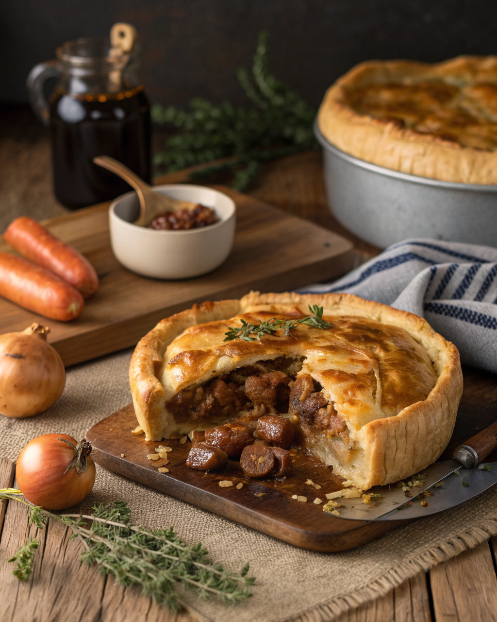 Hairy Bikers Cumberland Sausage Pie Ingredients