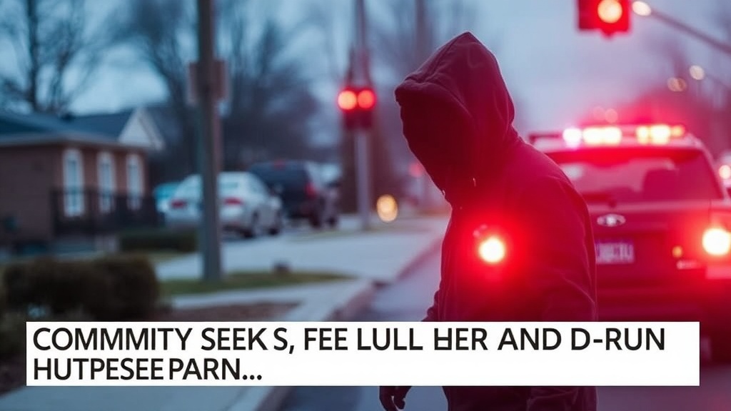 Community Seeks Help to Identify Hit-and-Run Suspect in Holiday Incident