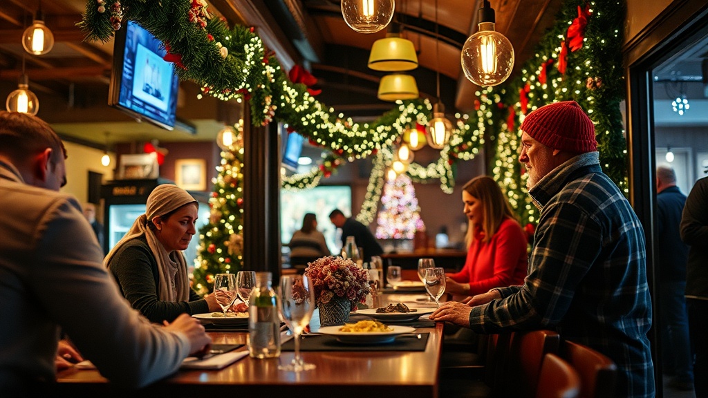Utah Restaurants Embrace Christmas Spirit While Serving Customers
