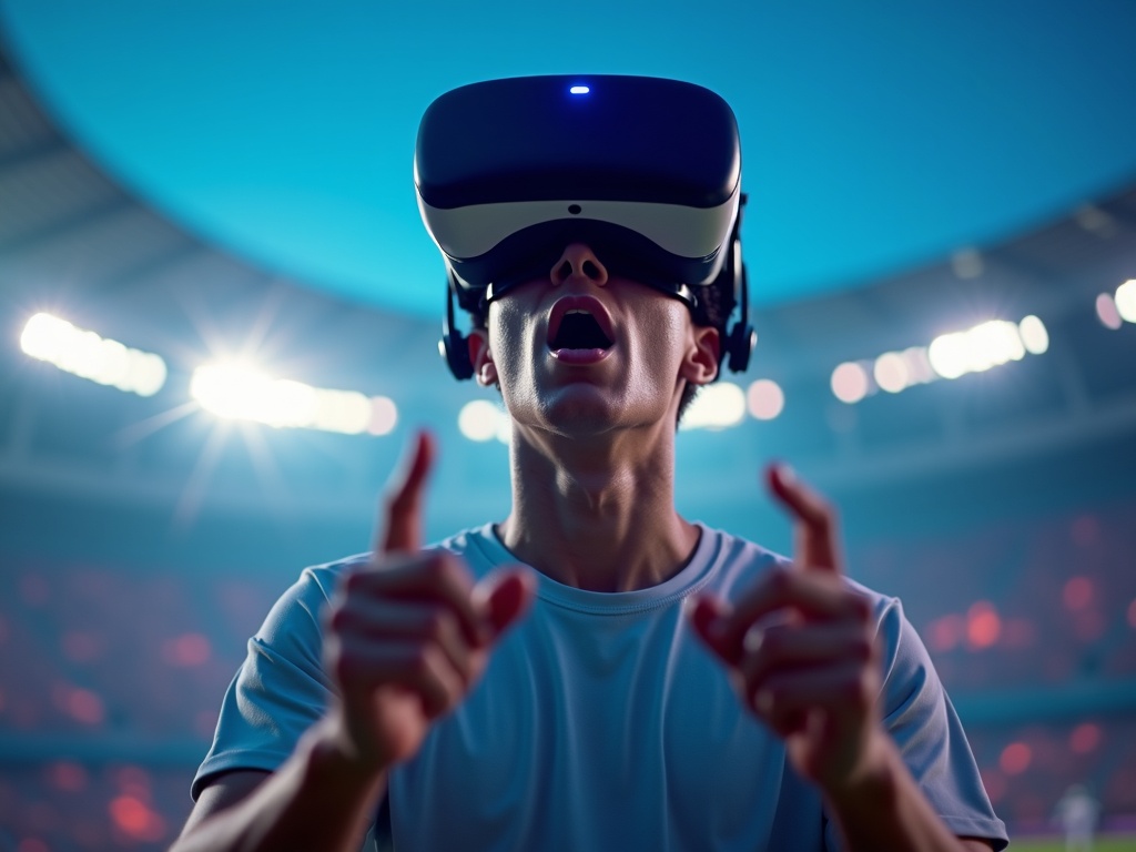 Jugador celebrando un gol en EA SPORTS FC 26 para PS5