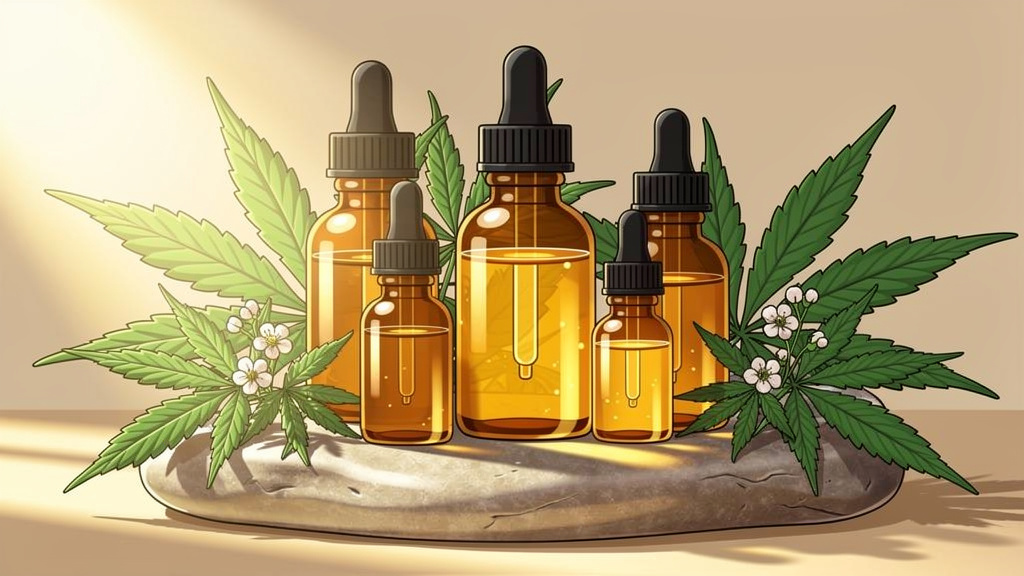 CBD oil and wellness products for non-intoxicating relief