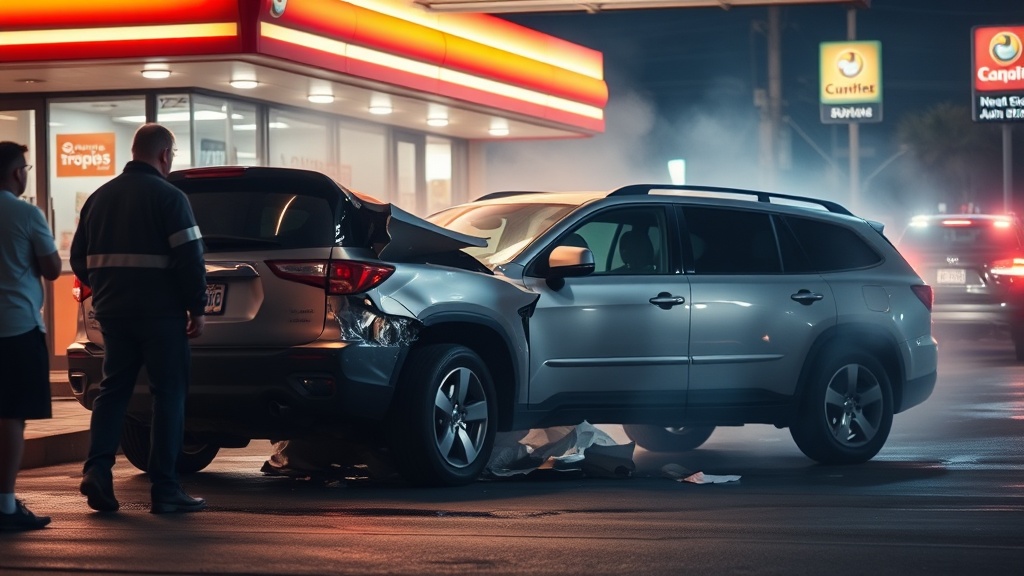 Dramatic SUV Crash at Salt Lake City Convenience Store Shocks Customers
