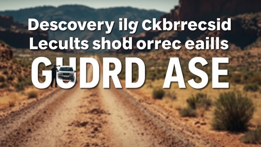 Discovery on Utah Backroad Leads to Arrest in Child's Murder Case