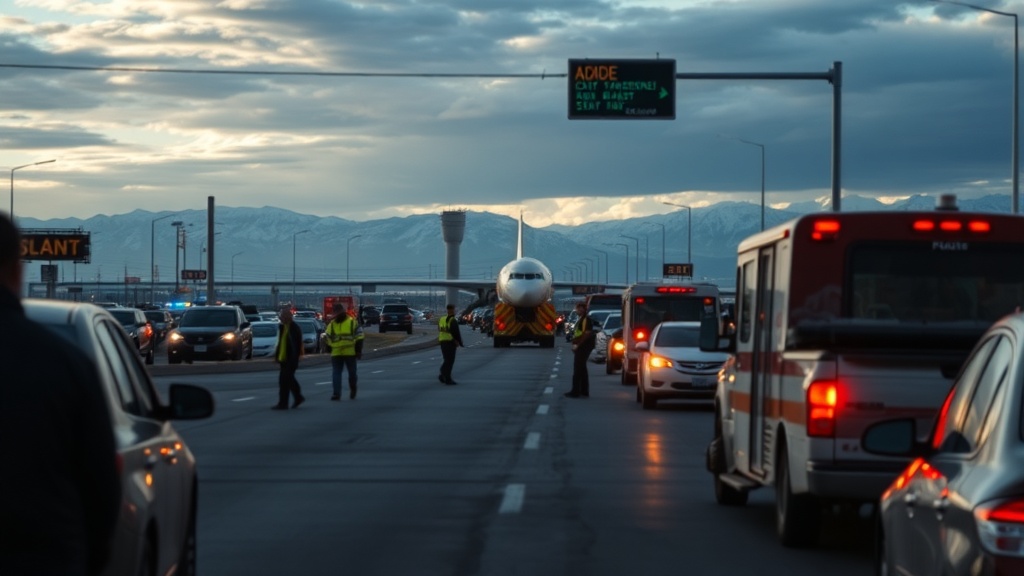 Major Incident Near Salt Lake City Airport Leads to Traffic Delays