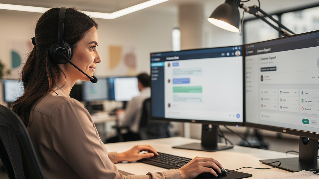Support professional handling customer interaction with empathy