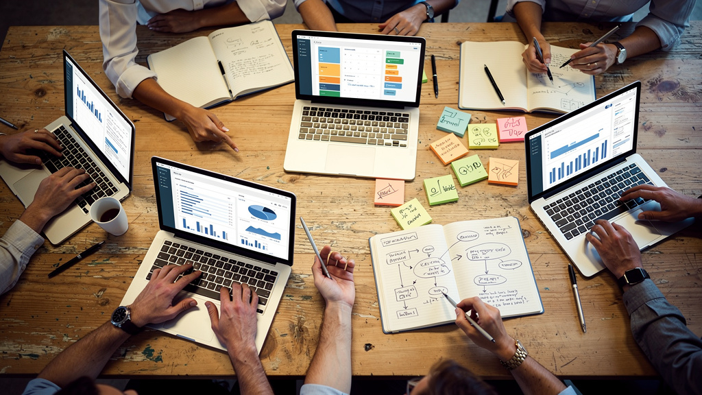 Strategic planning session for AI implementation