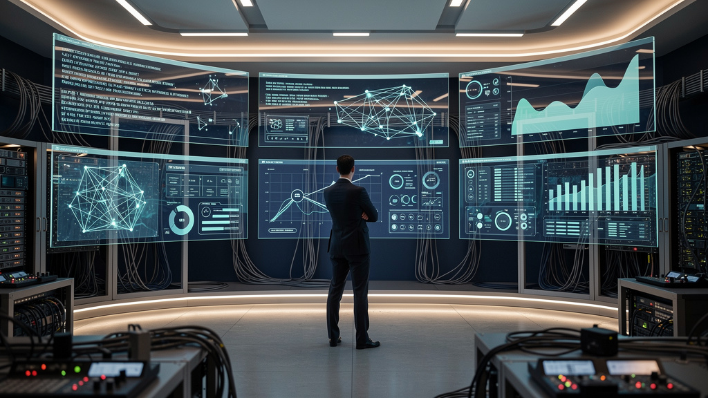 AI agent operational efficiency visualization dashboard