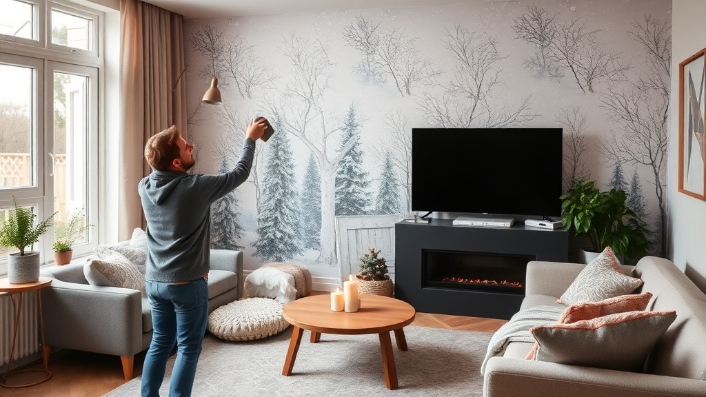 Affordable Winter Peel and Stick Wallpaper Under $50 in 2026: Best Budget-Friendly Picks for Cozy Walls