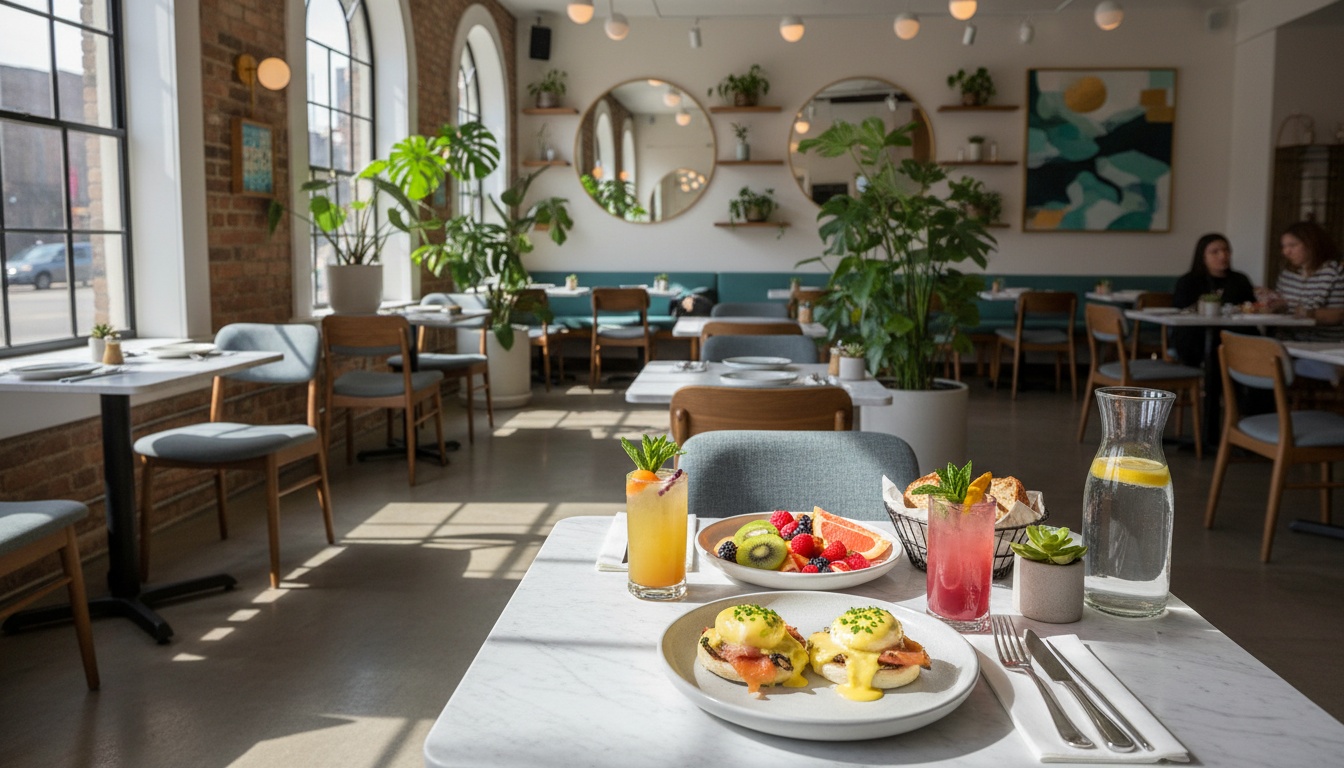 Montreal brunch atmosphere