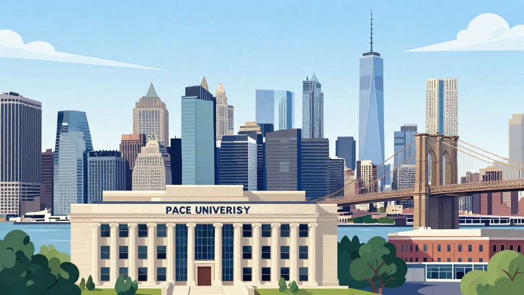 佩斯大學紐約市校區位於曼哈頓下城華爾街金融區,鄰近布魯克林大橋,提供絕佳的實習與就業地理優勢