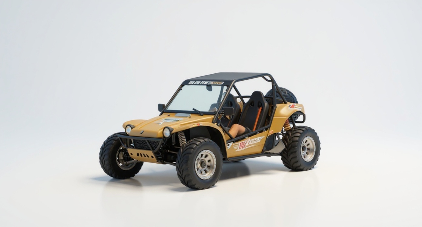 Beach buggy driving — free 3D model