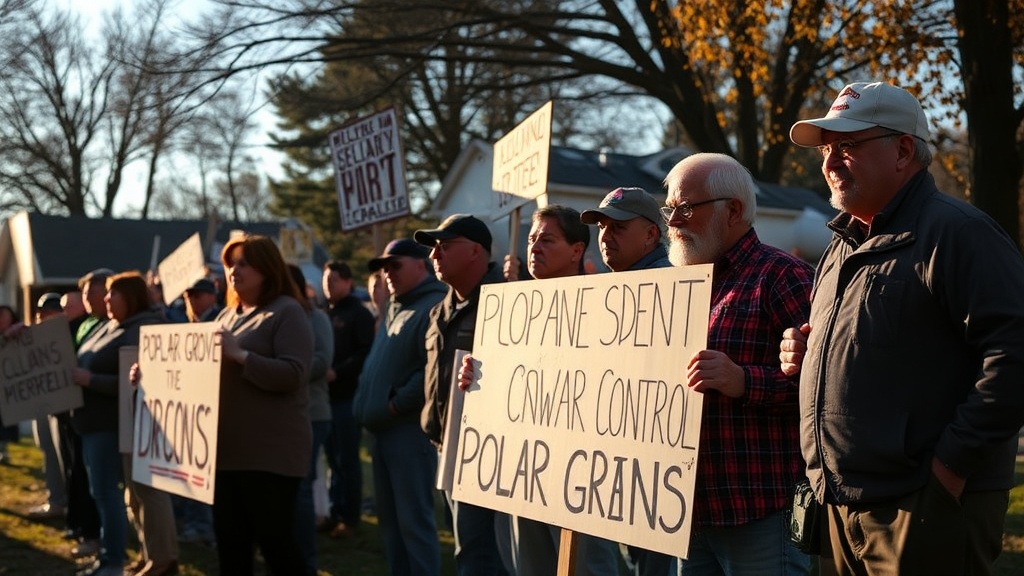 Residents of Poplar Grove Protest Sewage Odor Control System Installation