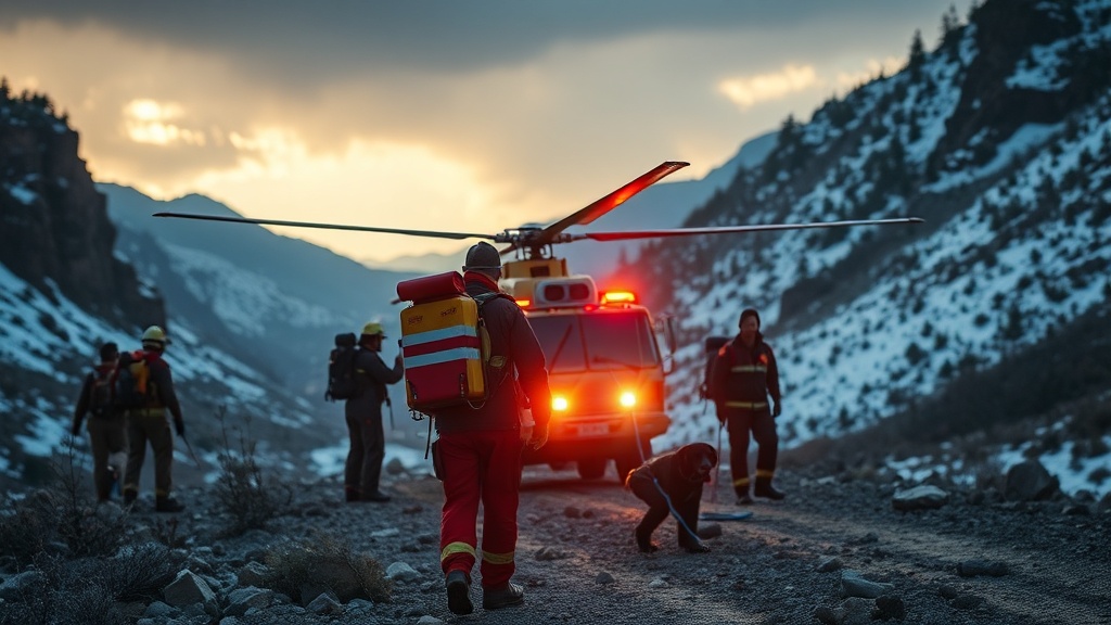 Urgent Search and Rescue Operations Underway in Cottonwood Canyons Area