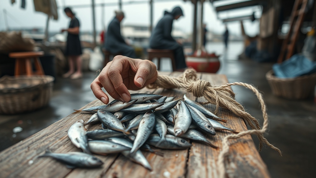 Women working near Yeongdo
