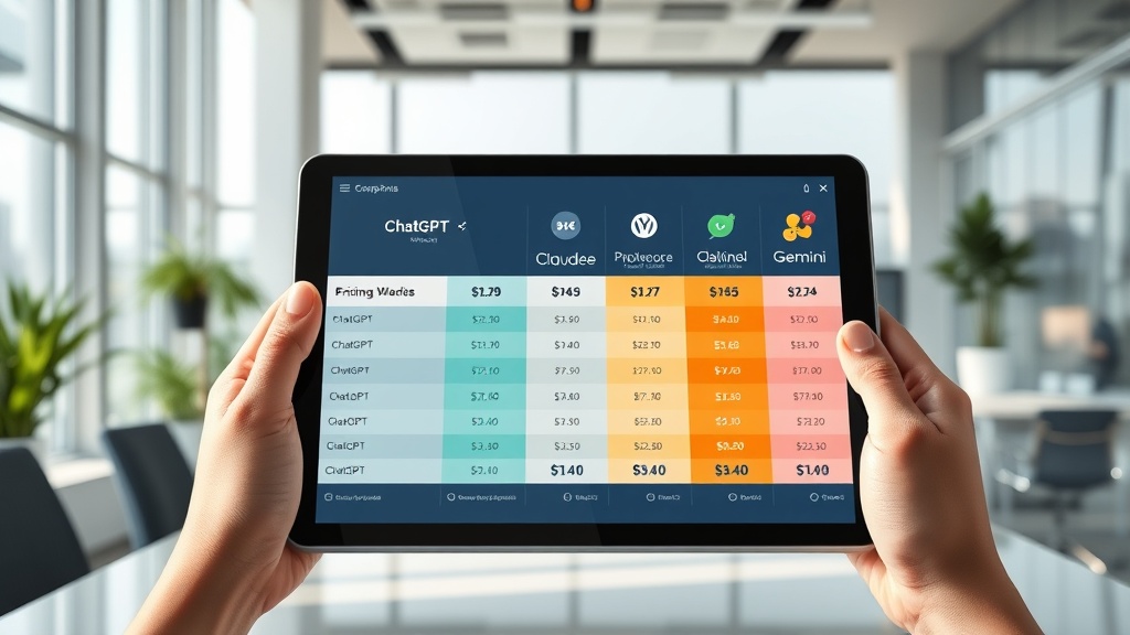 5. Pricing Comparison