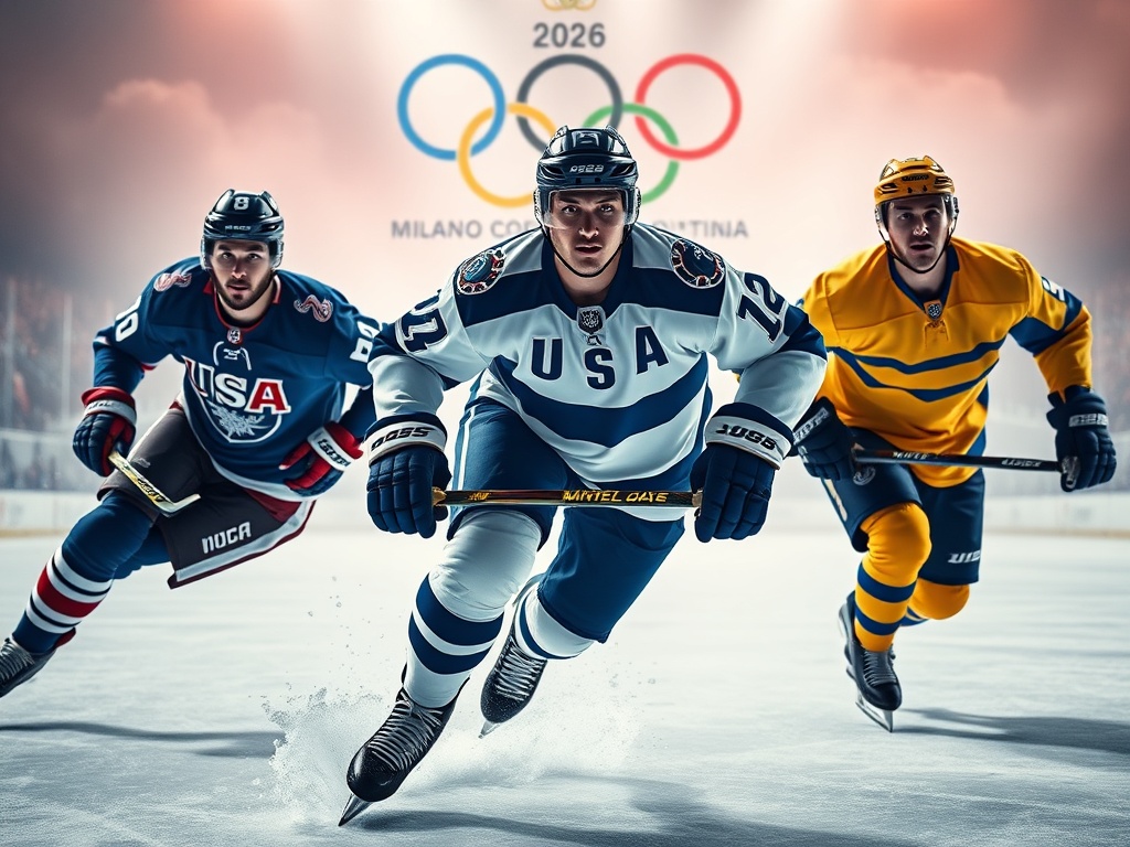 2026 Winter Olympics NHL Hockey Team Rosters Overview