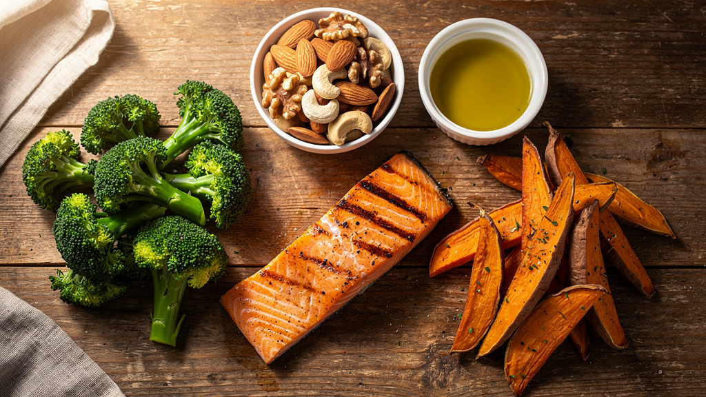 Nutritious meal supporting healthy fat metabolism