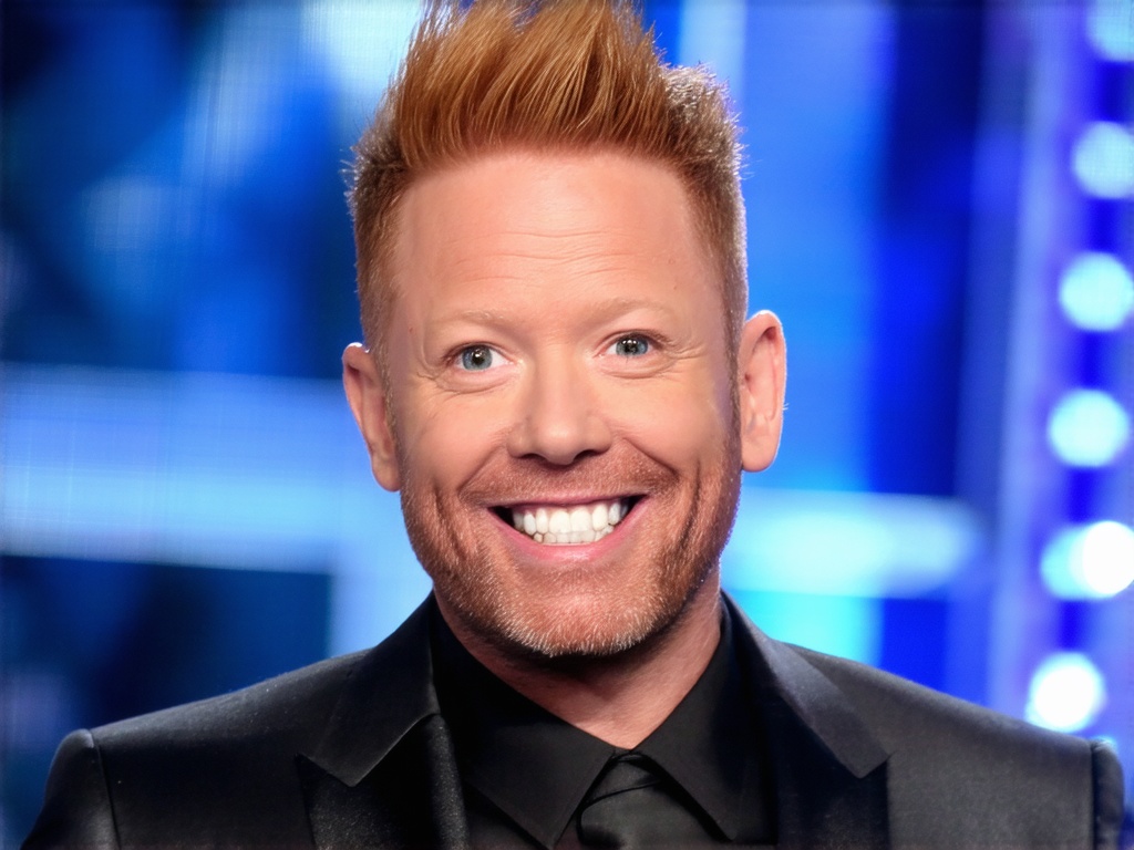 Paul Zerdin on stage during his Vegas residency