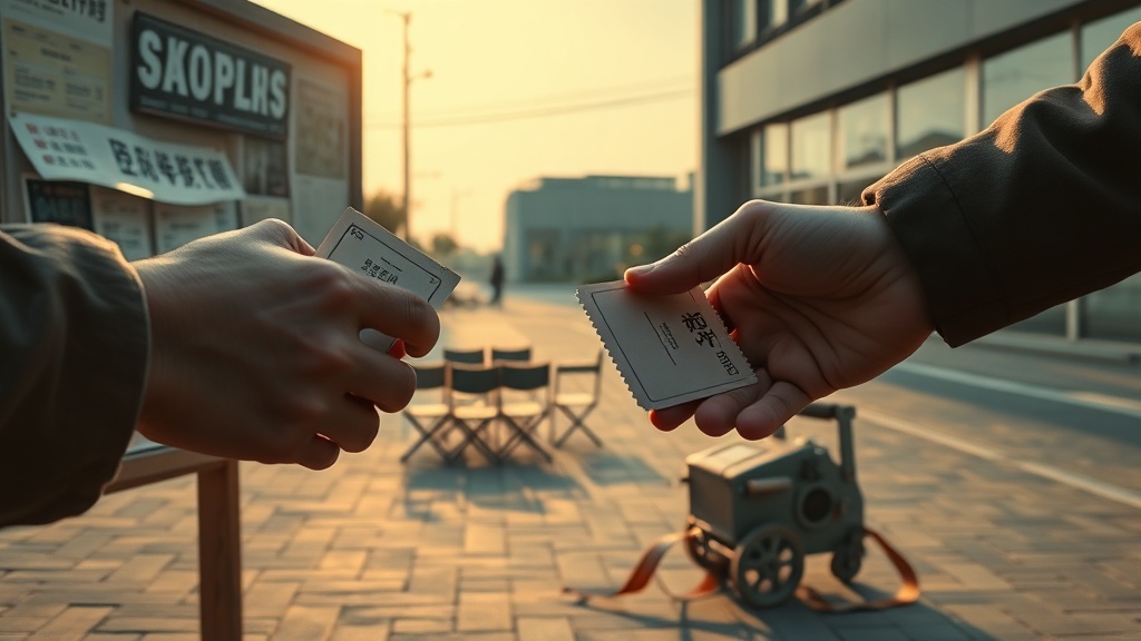 Audience and actors meet